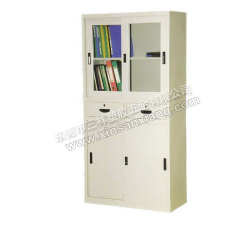 移门中斗柜<br> 型号：TG-026<br>规格(mm)：1800H×900W×400D